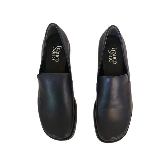 NIB Franco Sarto Bocca Slip On Loafer Navy Blue 7M - Picture 5 of 10